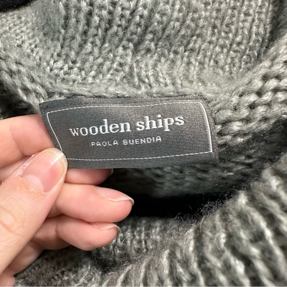 Wooden Ships SNOW Chunky Cowl neck Sweater - Picture 6 of 7